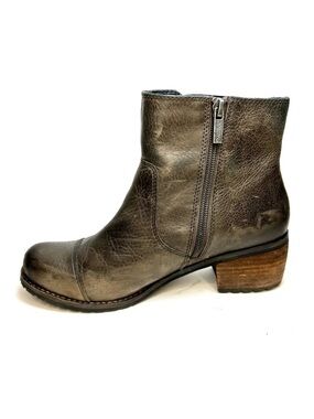 Aetrex Autumn Gray Ankle Boots | 7